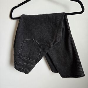 Abercrombie Size 28 Ankle Striaight High Rise Curve Love Jeans